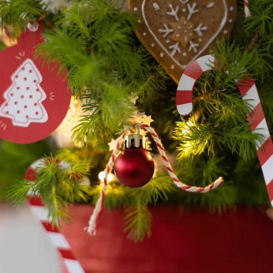 Kerstboom Jingle Red